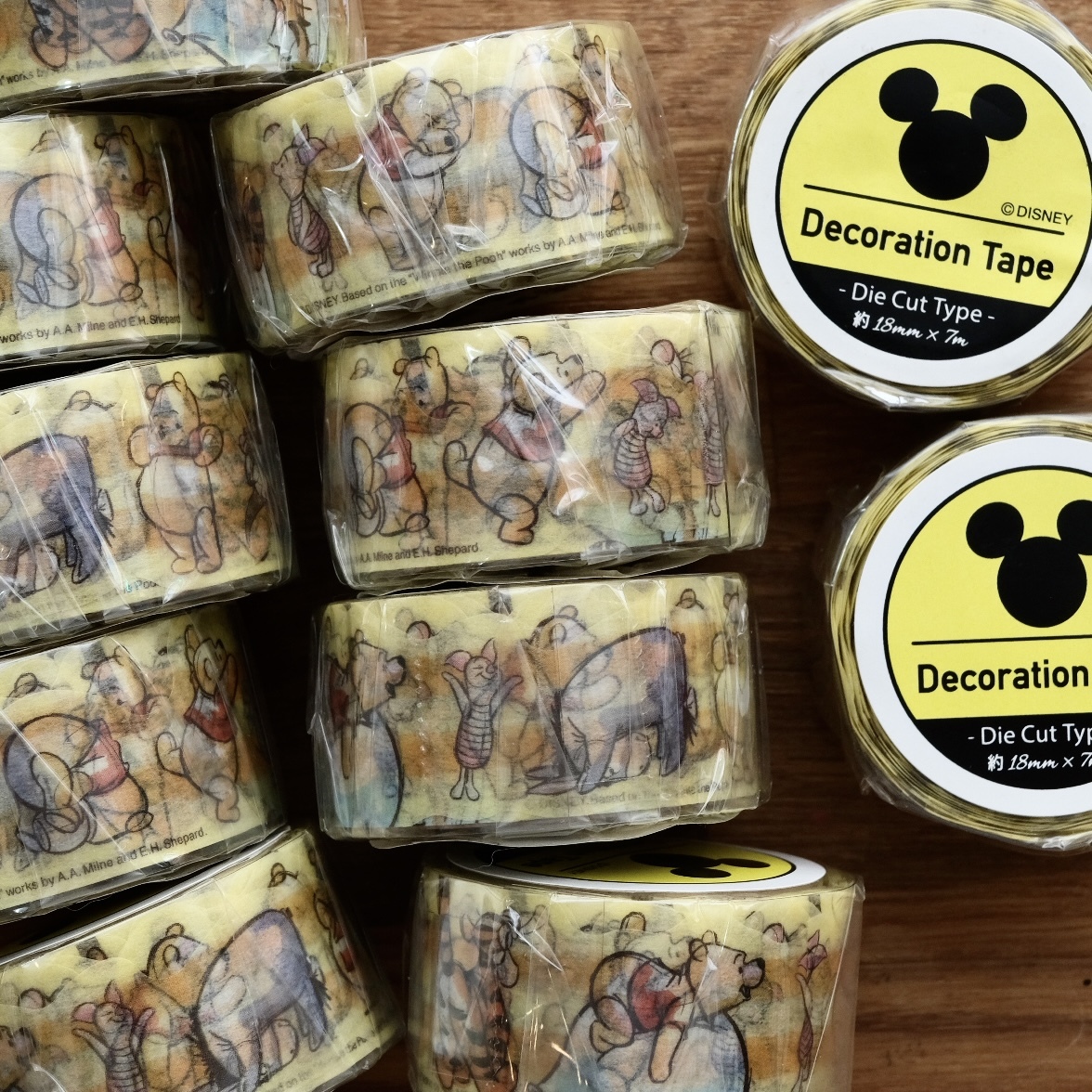DISNEY Decoration Tape  MASKING TAPE Winnie-the-Pooh