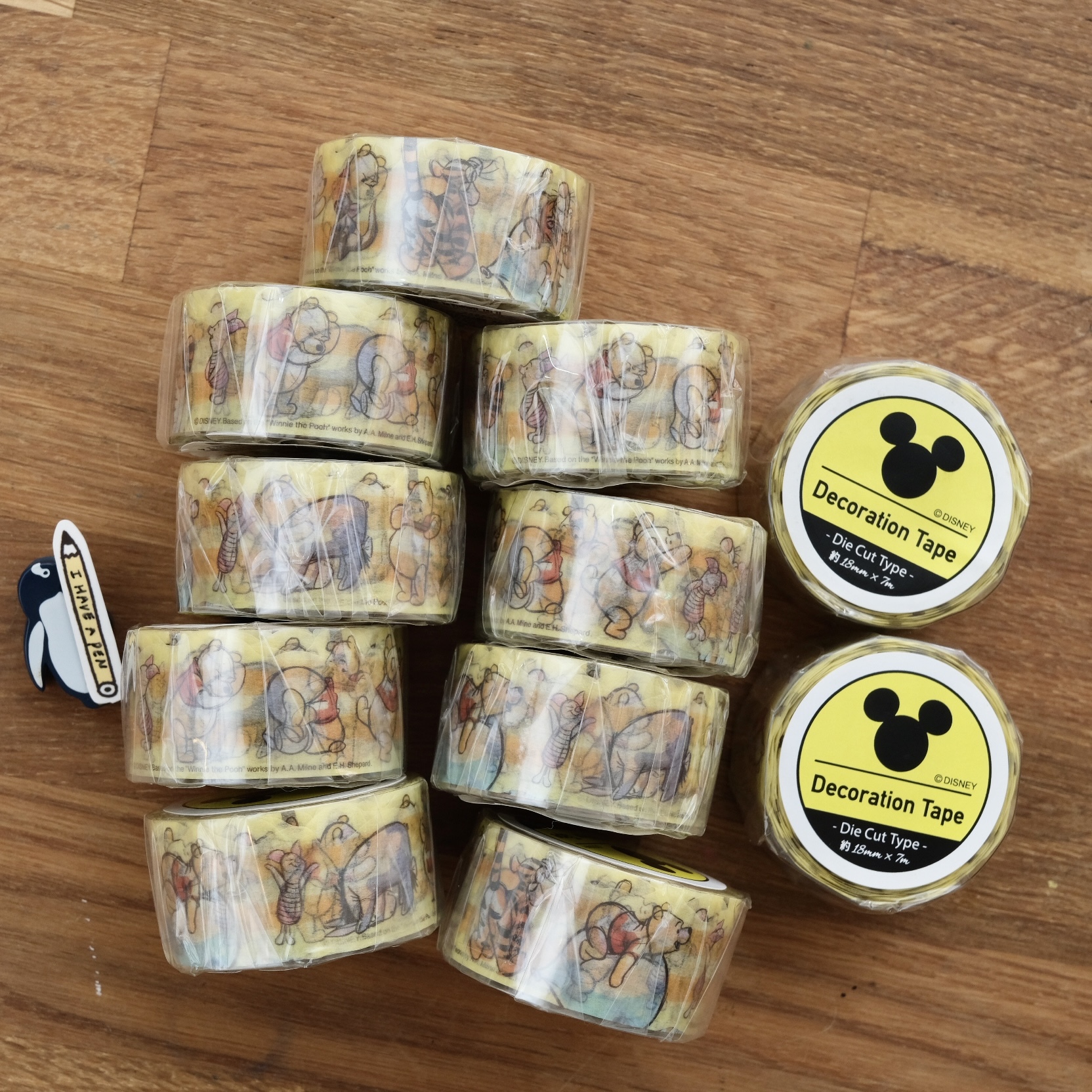 DISNEY Decoration Tape  MASKING TAPE Winnie-the-Pooh