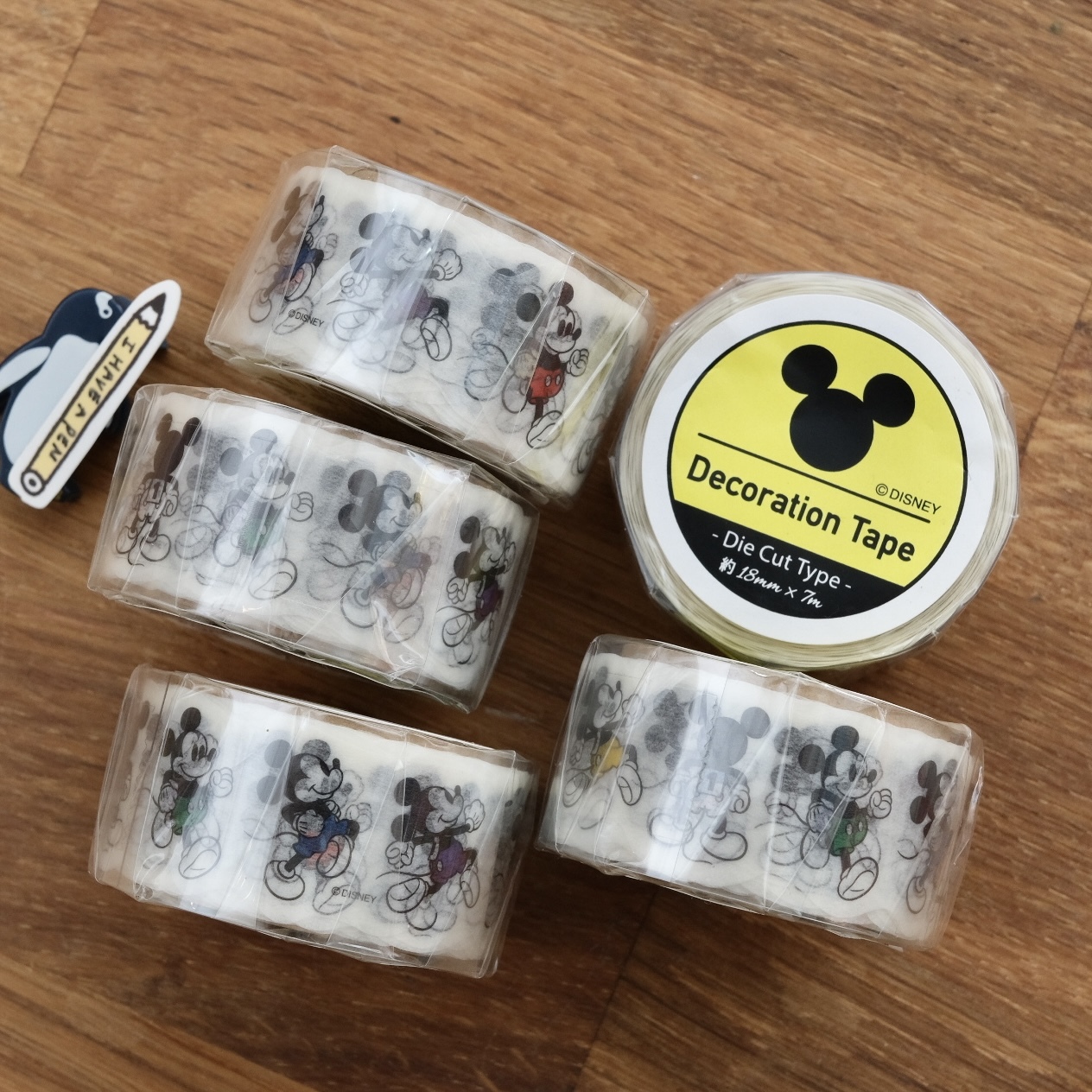 DISNEY Decoration Tape  MASKING TAPE Mickey Mouse