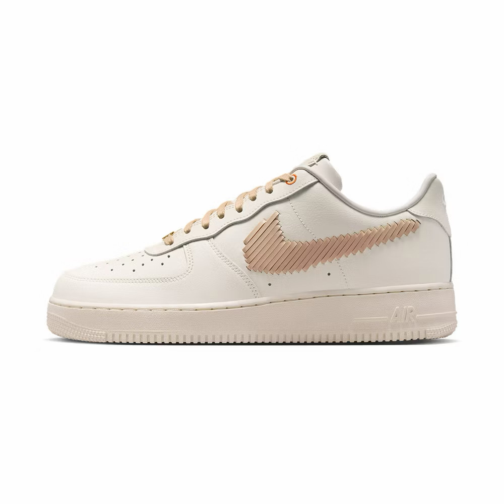 Nike Air Force 1'07 Lv8 Ess 卡其白色 編織 IR7011-121