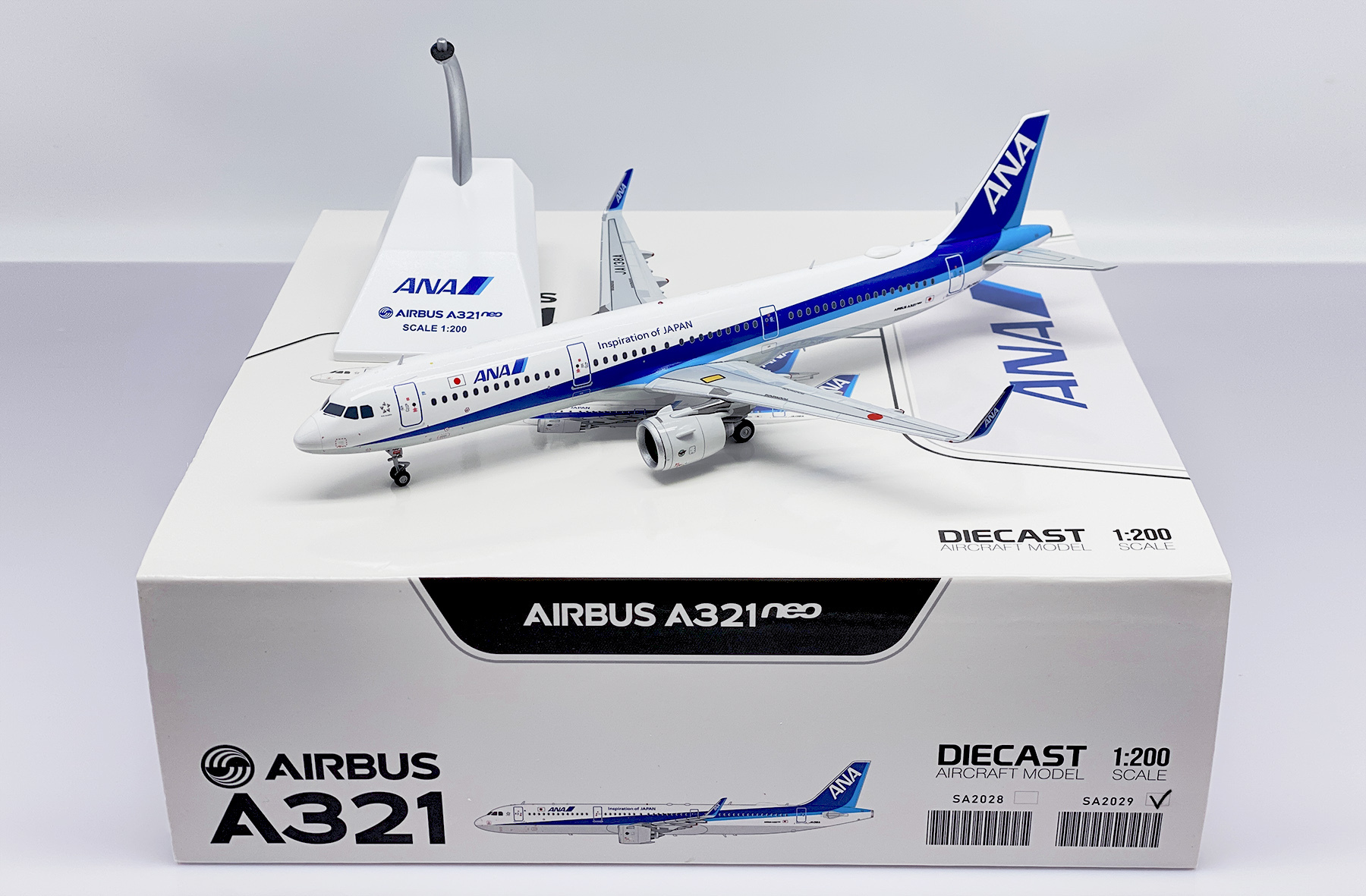 JC WINGS   1/200 全日空 A321neo JA138A 標準塗裝