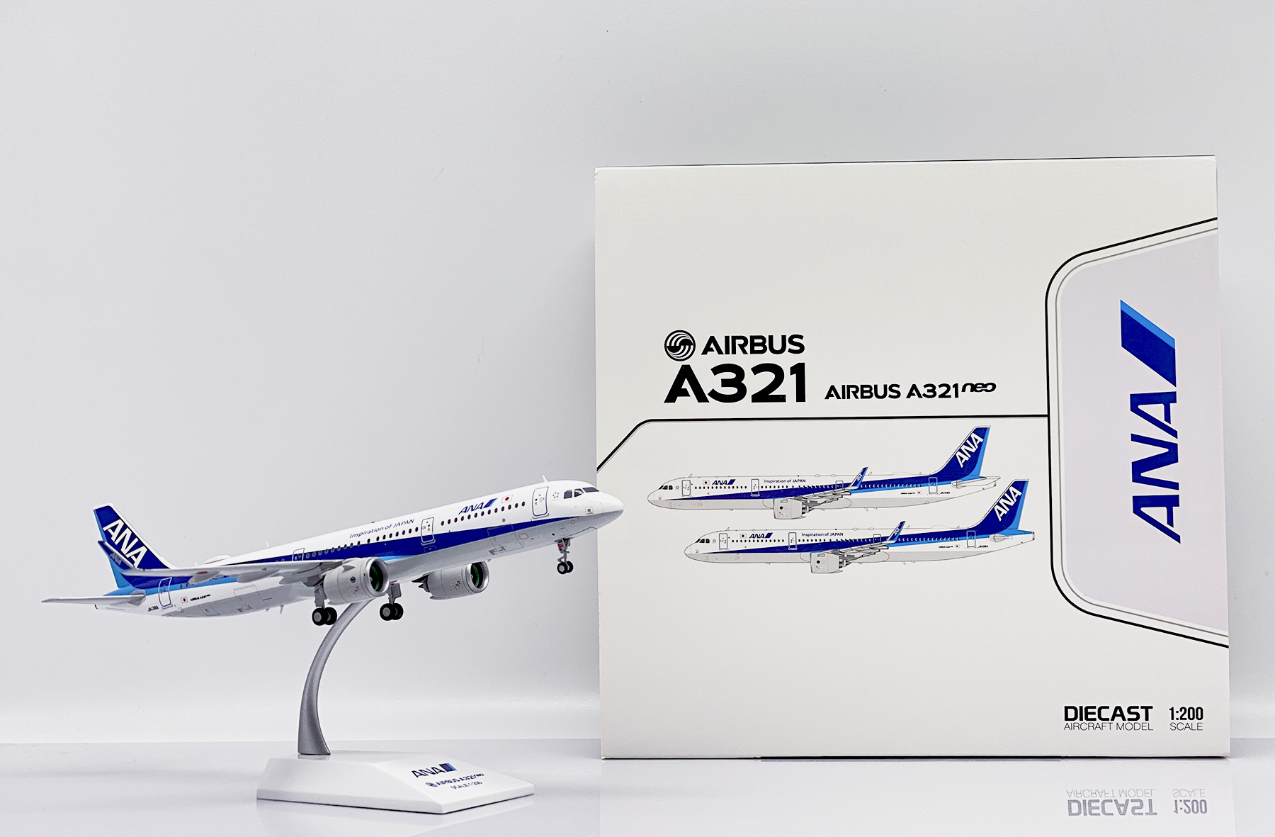 JC WINGS   1/200 全日空 A321neo JA138A 標準塗裝