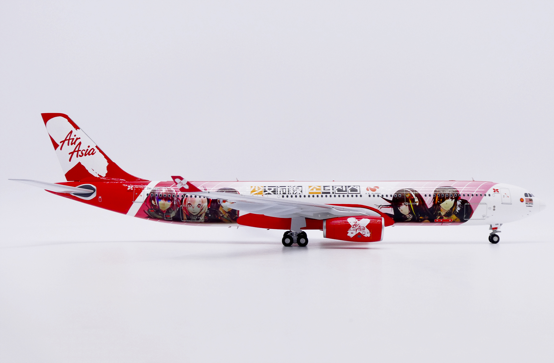 JC WINGS   1/200 全亞洲航空 A330-300 9M-XXB 少女前線彩繪