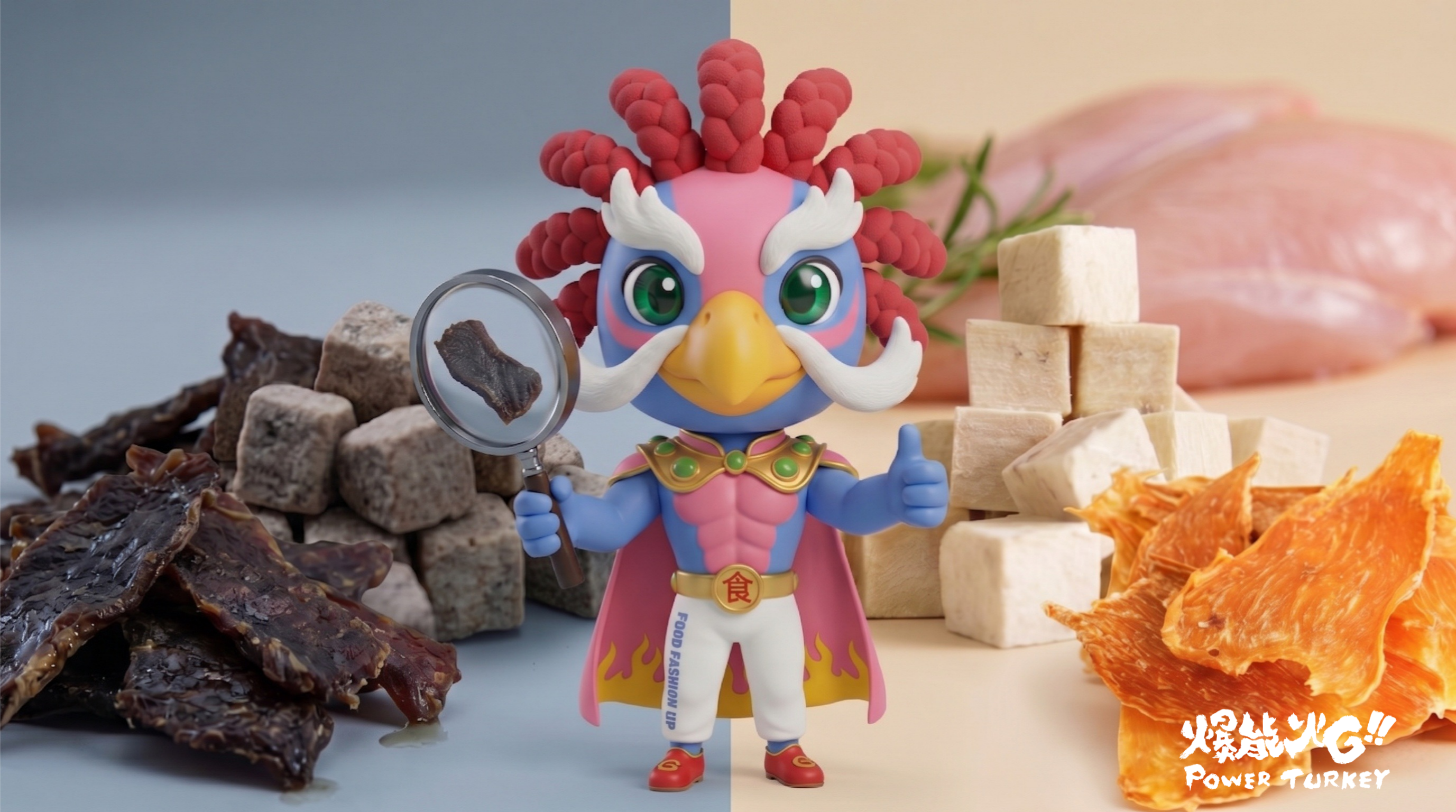 市售劣質零食與爆能火G零食比較_爆能火G_趕食髦