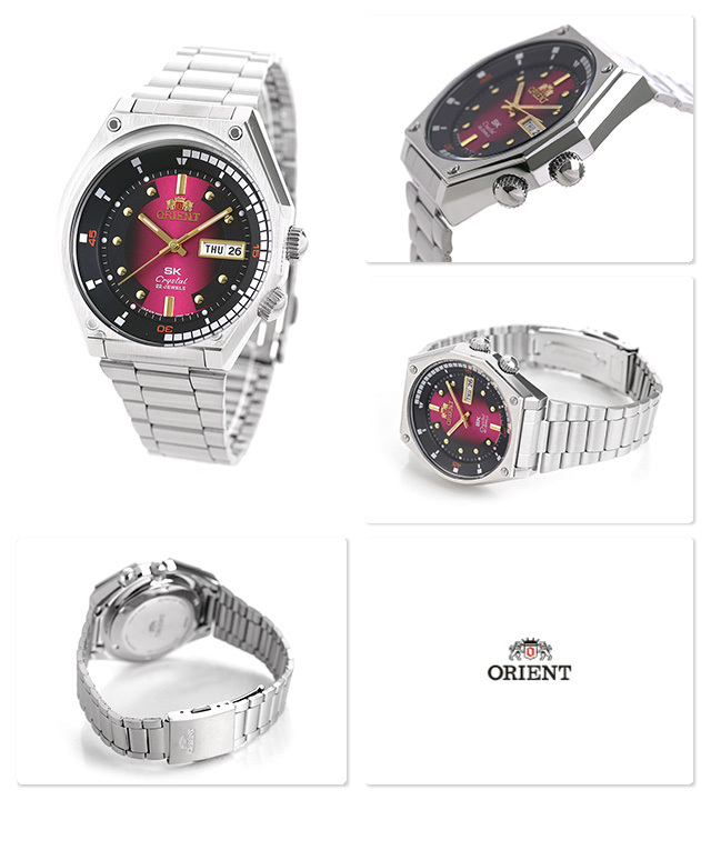 Orient Men's Revival SK Model Mechanical Stainless Steel Watch RN-AA0B02R / RA-AA0B02R19B SK 系列機械不鏽鋼腕錶