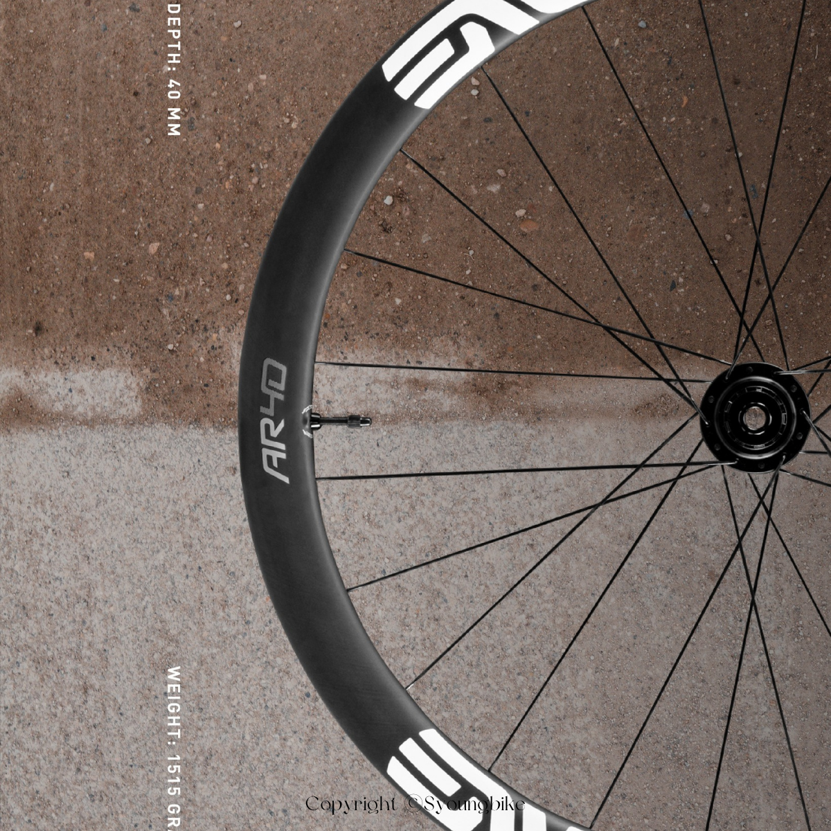 【ENVE】Foundation AR40 碳纖維輪組 / 白標（官網詢價優惠）