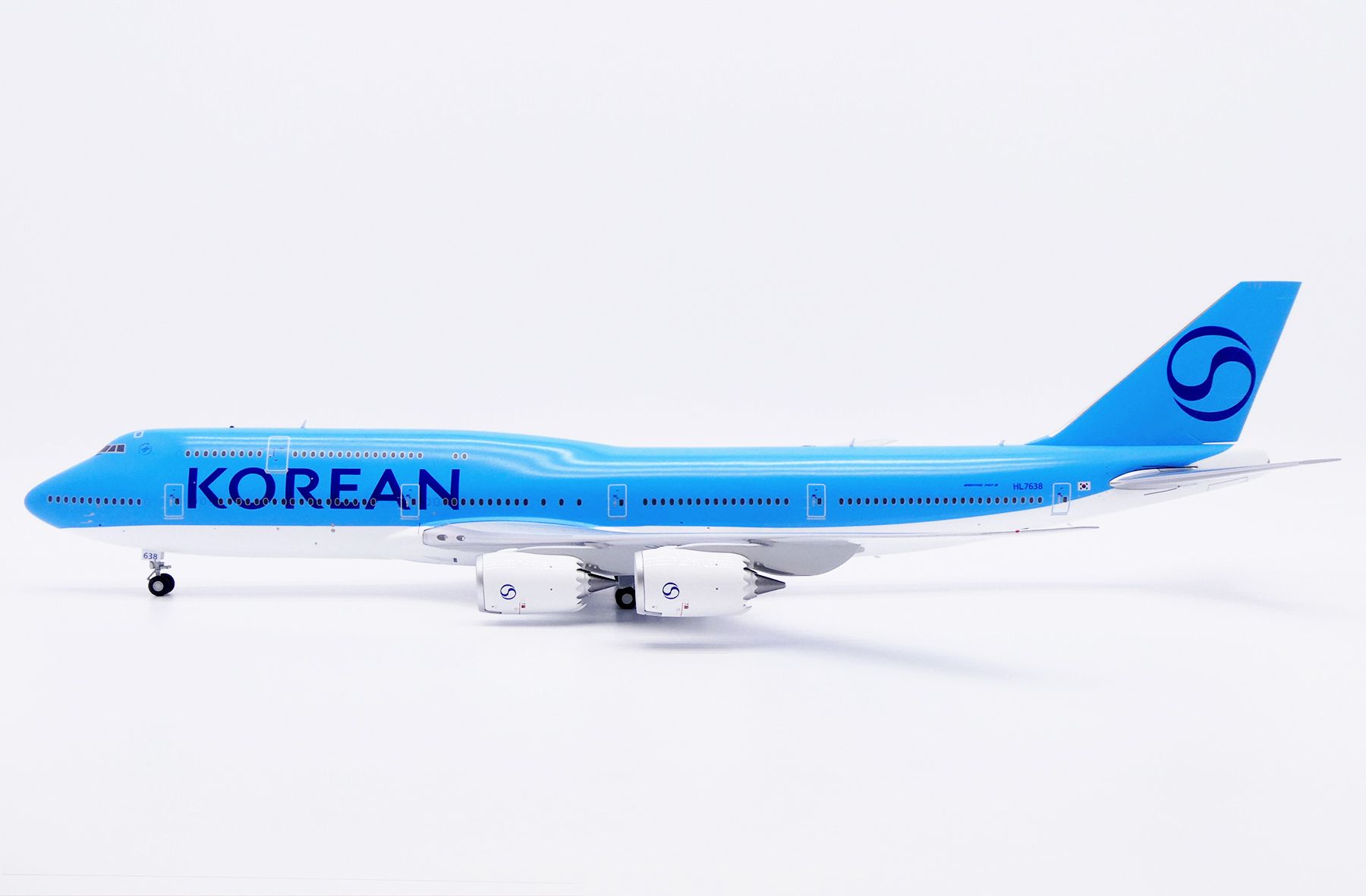 JC WINGS   1/200 大韓航空 波音747-8 NHL7638 新標準塗裝