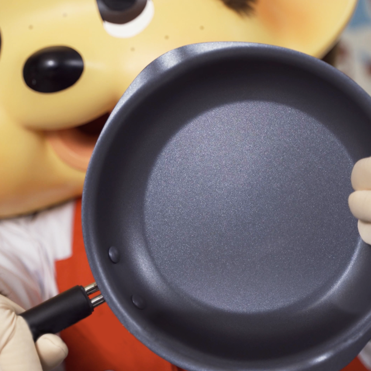 Monchhichi x toolbar SPOUT雙鴨嘴24cm易潔煎鍋