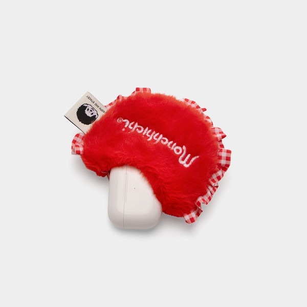【 5/1收單 】JOSEPH AND STACEY 迷你毛絨圍兜收納包 - Monchhichi 聯名限定版
