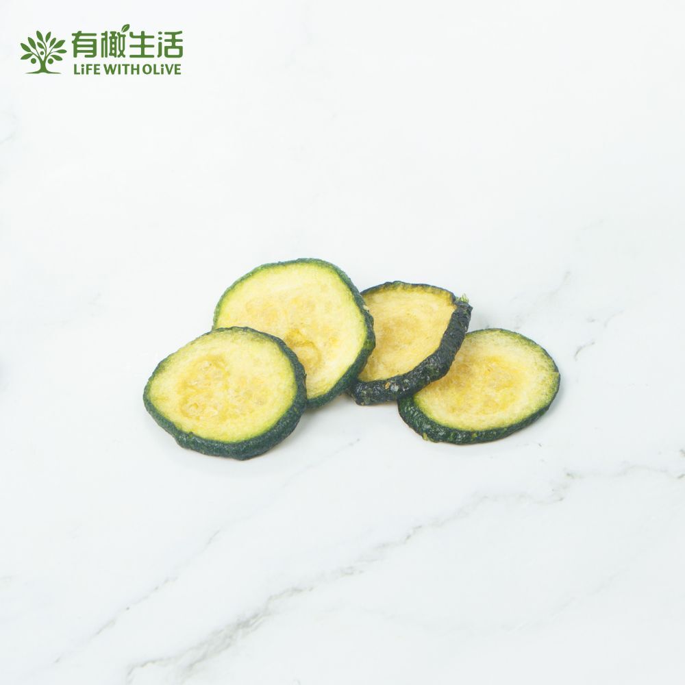 初榨橄欖油原切櫛瓜片 40g
