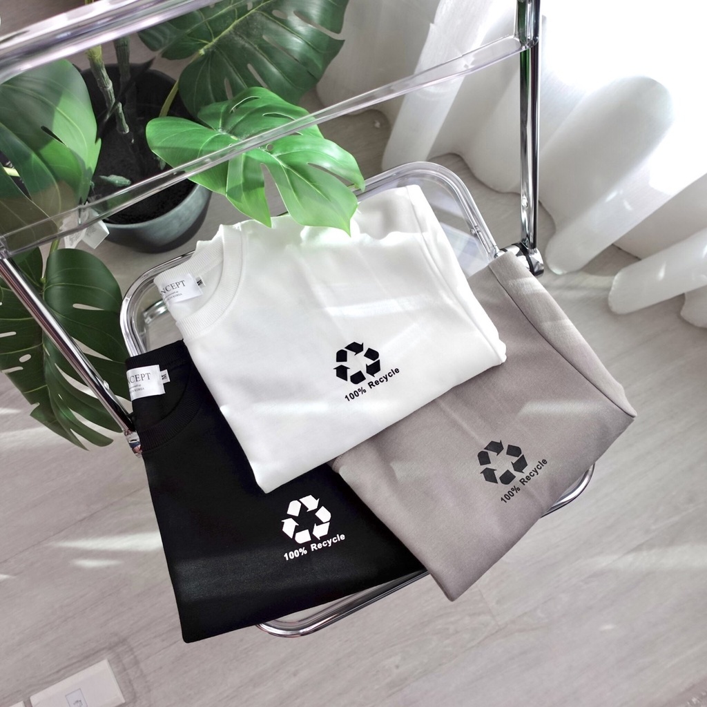 韓國 Recycle 環保標章 短T 80062