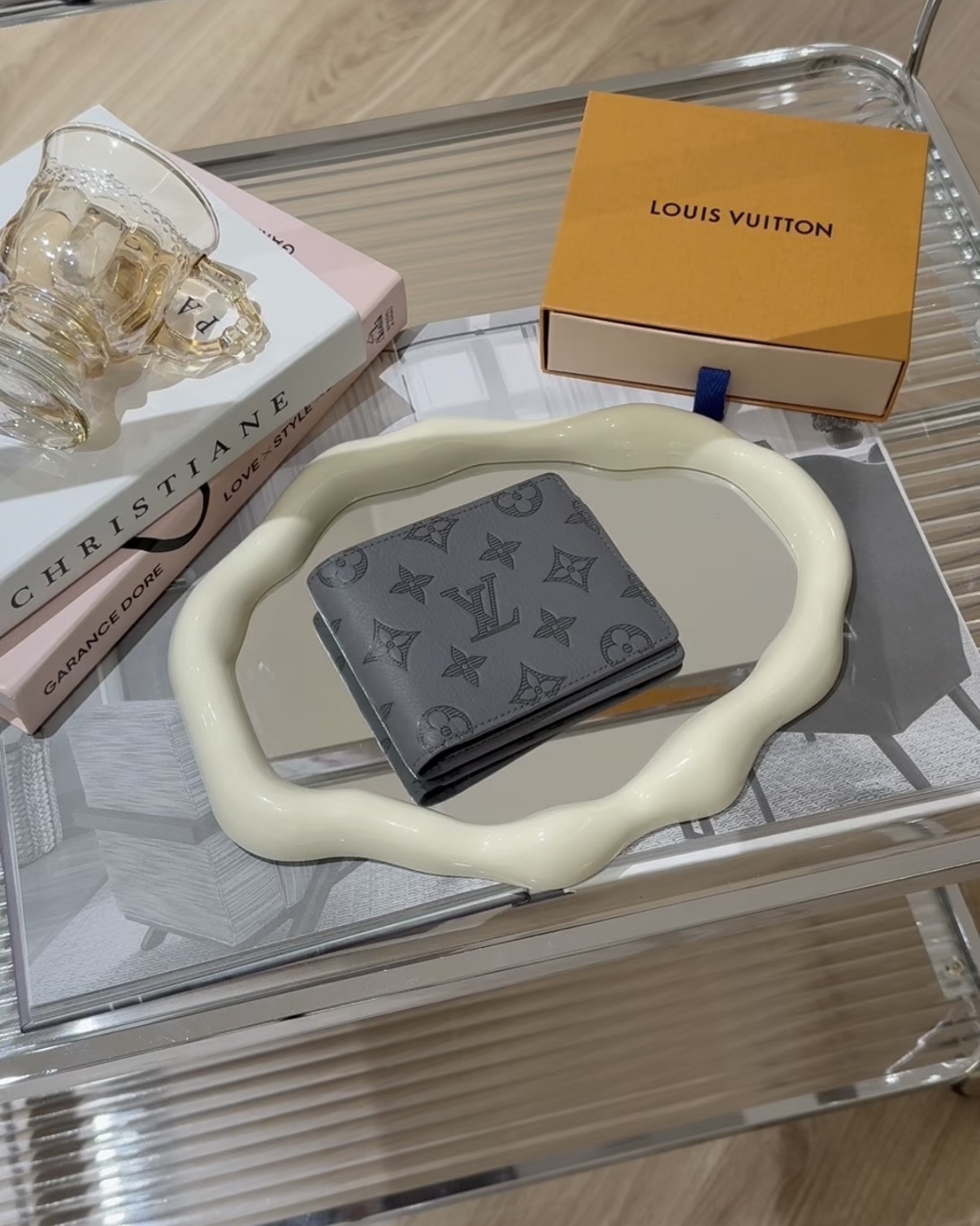 LV｜MULTIPLE 短夾 灰色 M81383