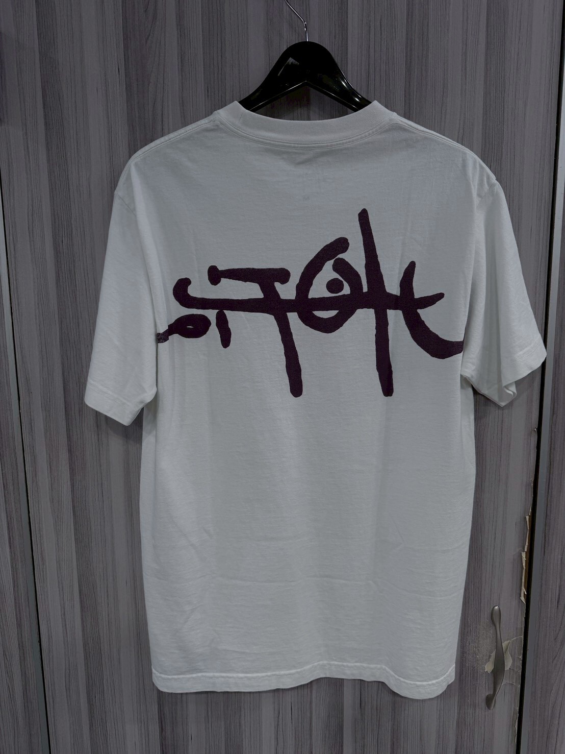 絕版現貨 Kaws x Cactus Jack by Travis Scott Utopia 絕版聯名叉叉人像白色短袖 T