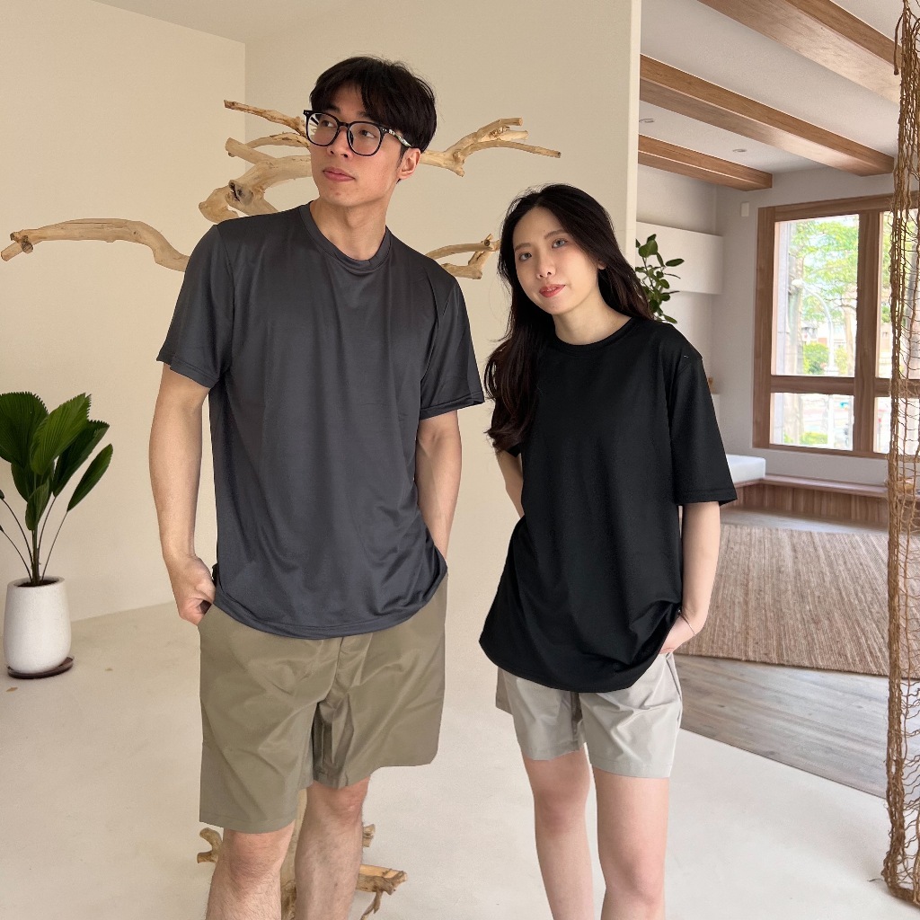 韓國冰鎮涼感衣 短袖 涼感短T 彈力短T 18658