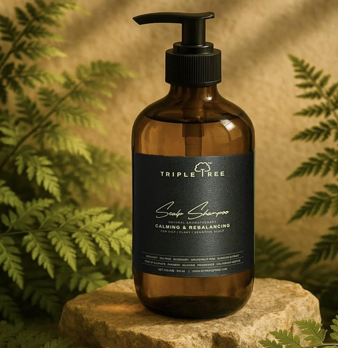 TT04 "TRIPLE TREE 油水平衡抗屑洗髮液500ml Calming & Rebalancing Scalp Shampoo" $348/1 皇牌產品 馬來西亞制造