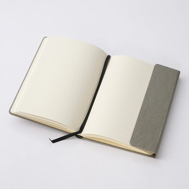 SP 磁吸式筆記本/閃亮灰色 A5 114枚