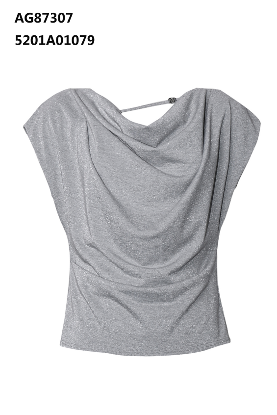 YH001 Z003 短款小衫 灰色