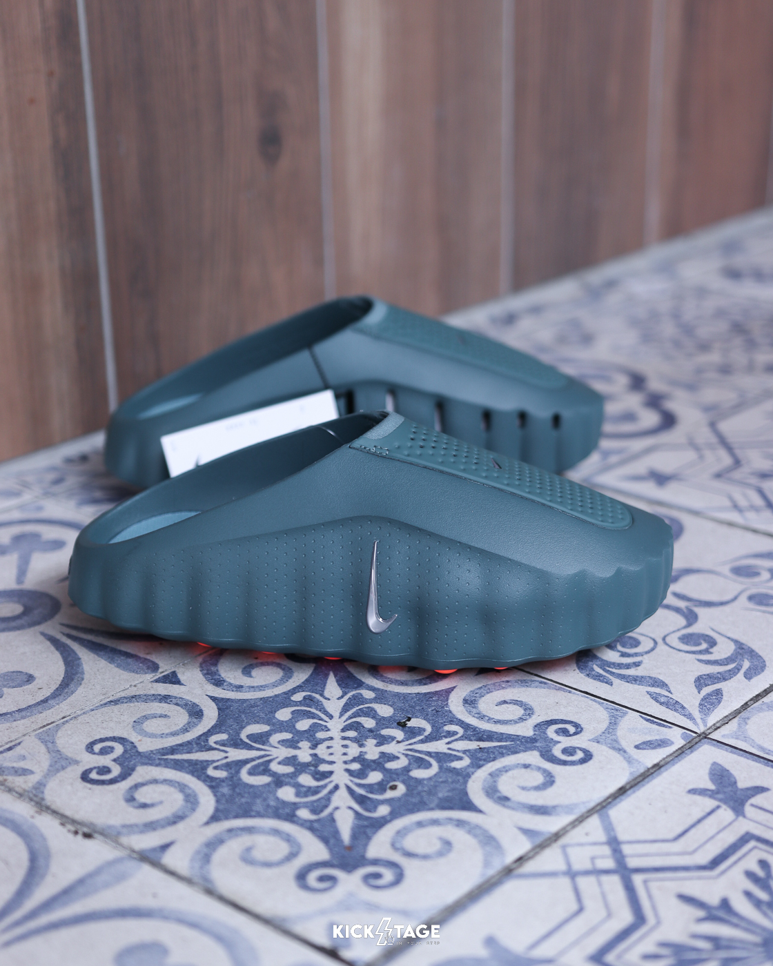 限量商品，不退換〈門市現貨〉男女鞋 NIKE MIND 001 'Mineral Slate' 綠色 科技 休閒 運動 賽前 穆勒鞋 拖鞋【HQ4307-300】REJUVEN8