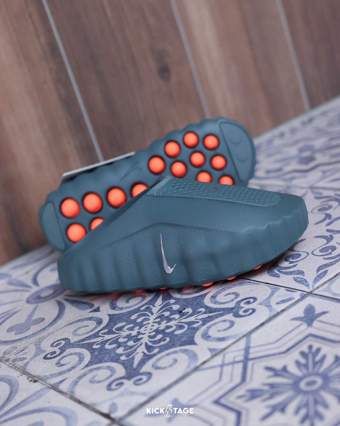 限量商品，不退換〈門市現貨〉男女鞋 NIKE MIND 001 'Mineral Slate' 綠色 科技 休閒 運動 賽前 穆勒鞋 拖鞋【HQ4307-300】REJUVEN8