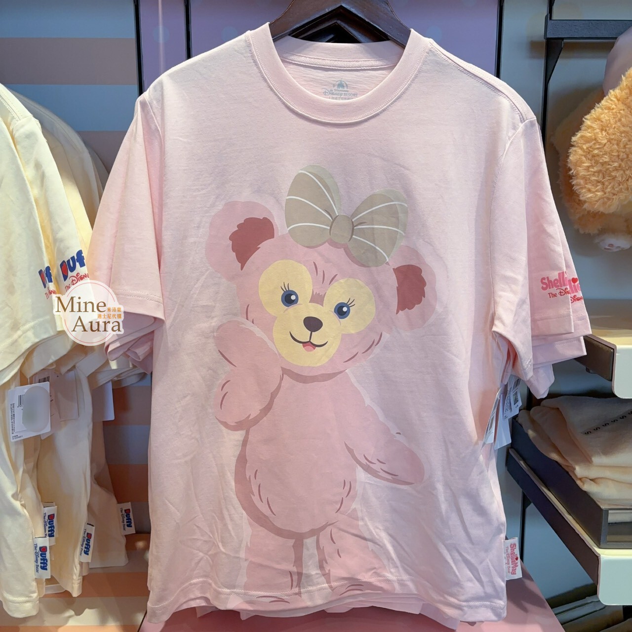 雪莉玫 ShellieMay 可愛全身 圖案 上衣 短T -上海迪士尼樂園