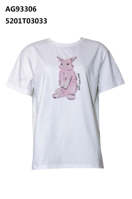 YH003 Z038 短袖T恤 月光白