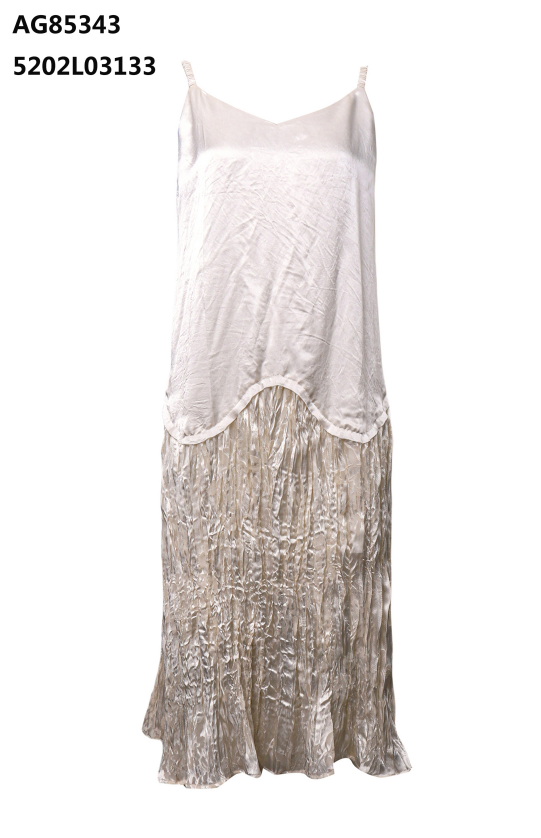 YH005 Z054 吊帶連衣裙 月光白