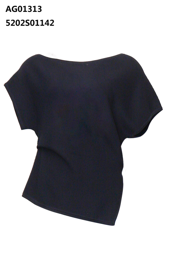 YH009 Z067 針織短上衣 黑色