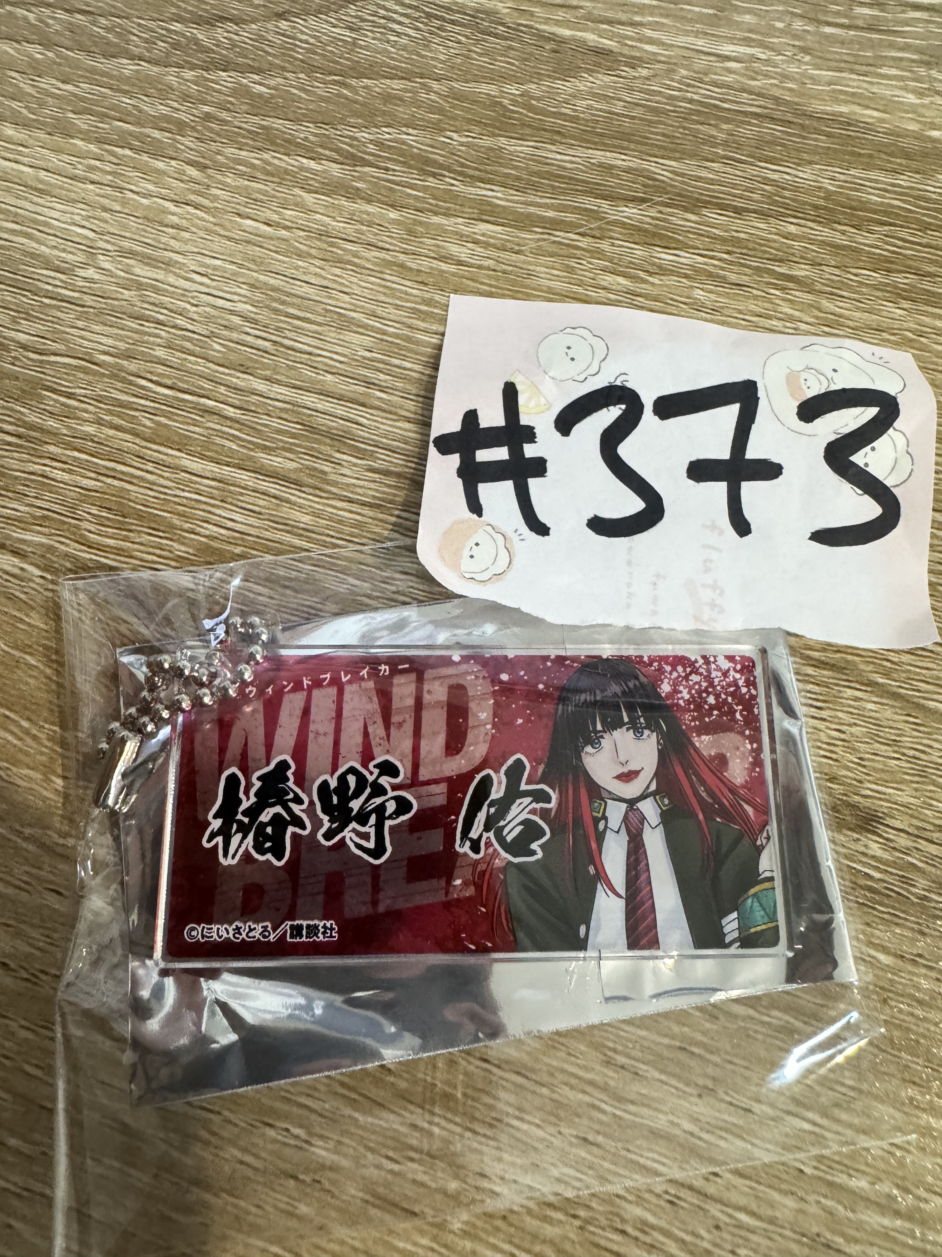 WIND BREAKER 樁野 掛件 展#373