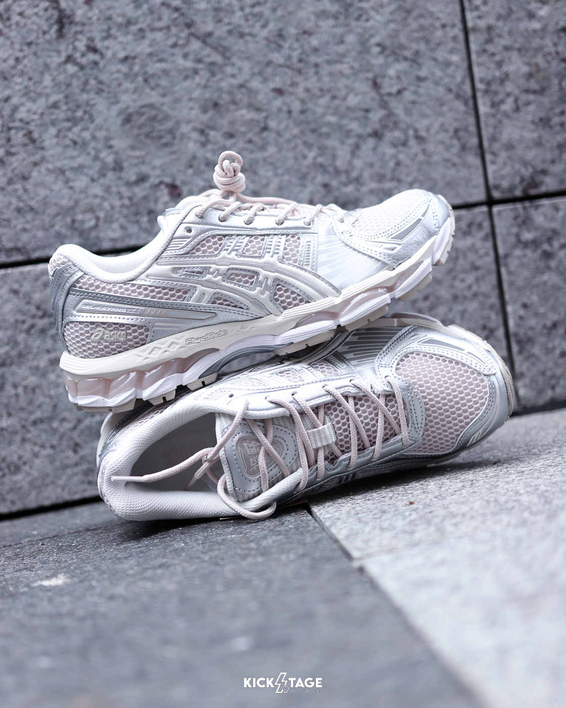 [西門實體現貨] 男女鞋 ASICS GEL-KAYANO 12.1 'Mineral Beige' 髒粉卡其 淡粉 粉銀 復古 休閒 慢跑鞋【1203A759-250】亞瑟膠科技