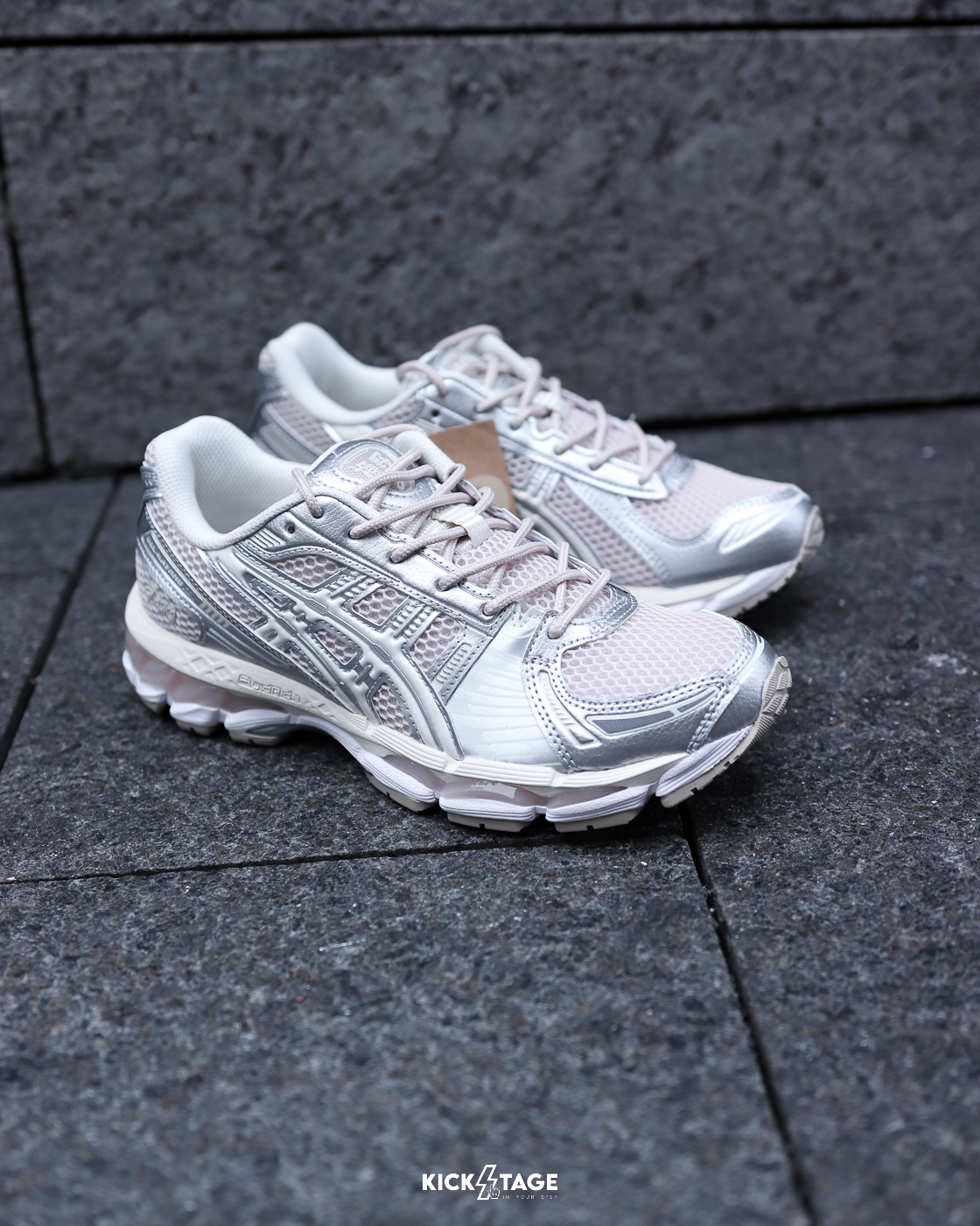 [西門實體現貨] 男女鞋 ASICS GEL-KAYANO 12.1 'Mineral Beige' 髒粉卡其 淡粉 粉銀 復古 休閒 慢跑鞋【1203A759-250】亞瑟膠科技