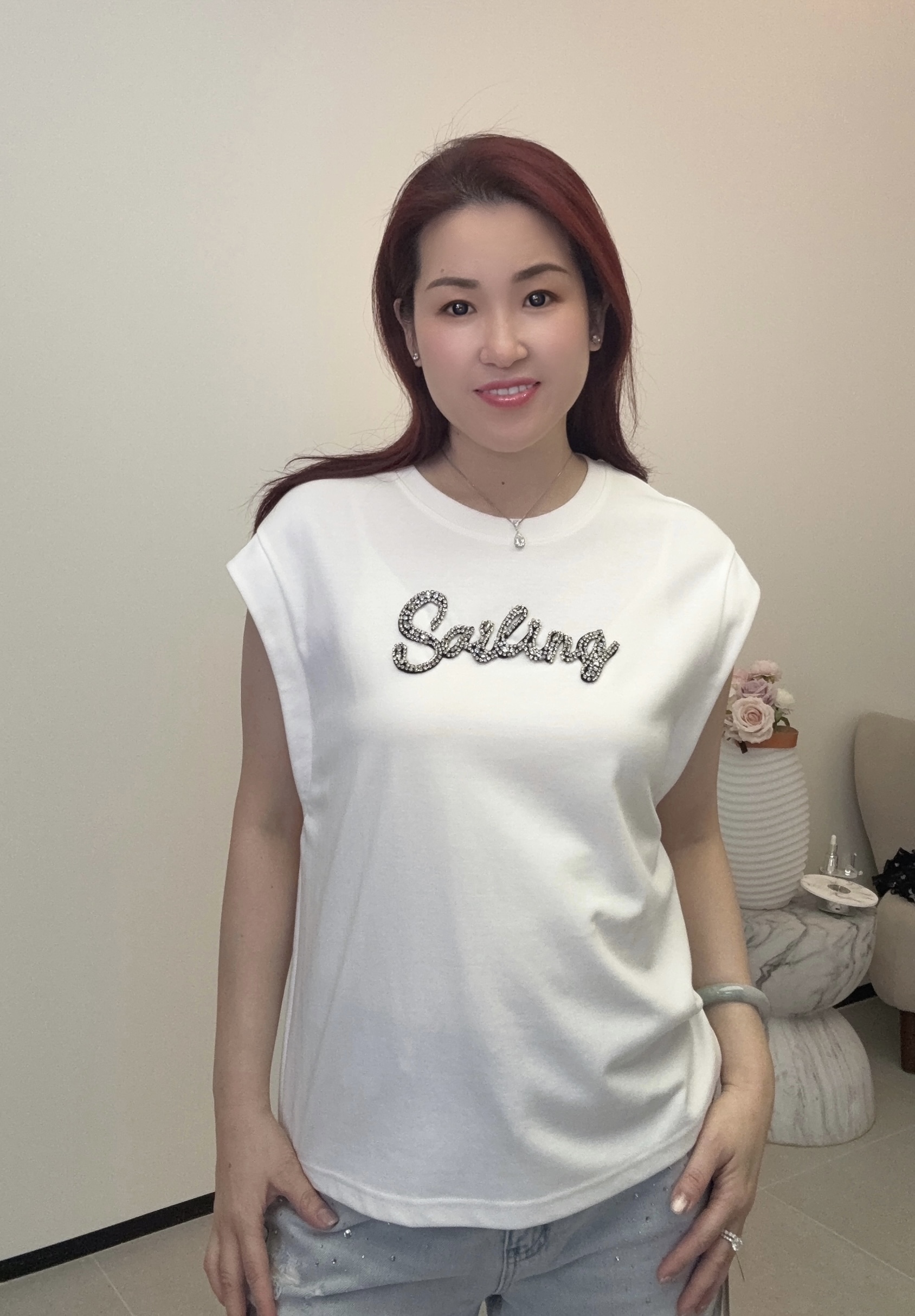 YH021 Z131 短袖T恤 白色