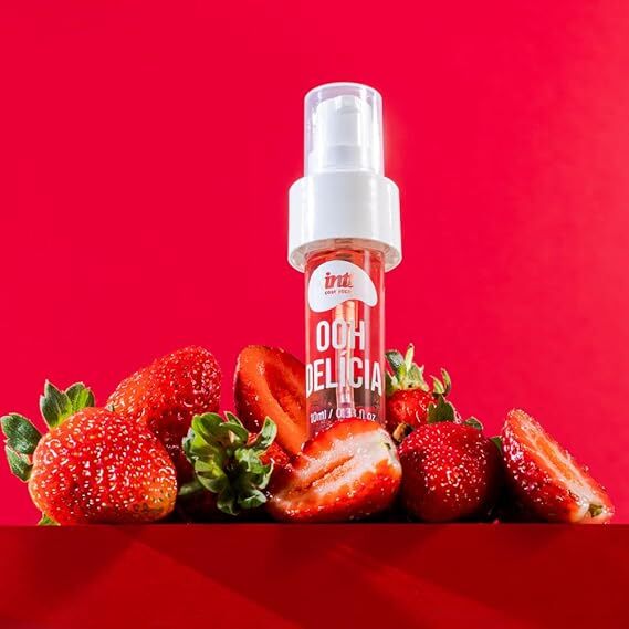 INTT Ooh Delícia 火辣熱感可食用 溫感潤滑液 (士多啤梨味) 11g
