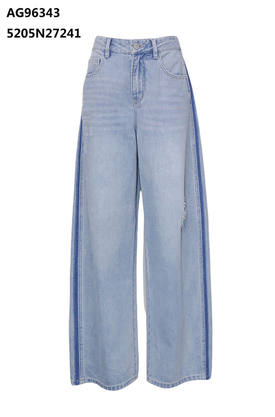 YH025 A868 牛仔香蕉褲 牛仔藍