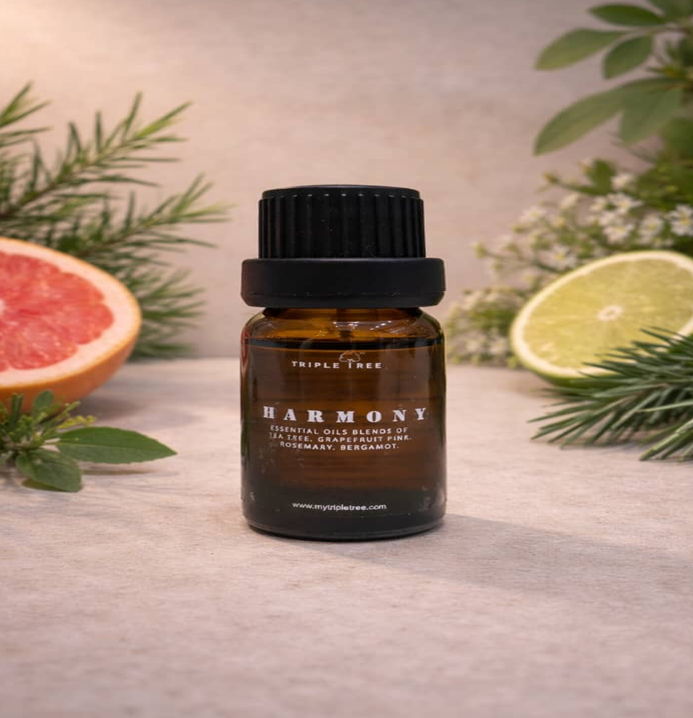 TT09 TRIPLE TREE Harmony 淨化平衡精油 10ml / Enliven 清新覺醒精油 10ml / Sunrise 喚醒能量精油 10ml / Enrich 情緒平衡精油 10ml $268/1 馬來西亞制造
