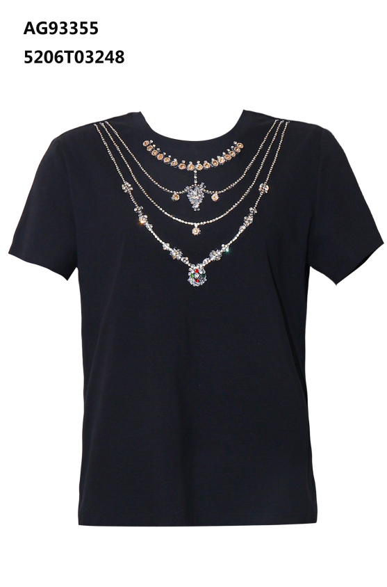 YH038 Z223 短袖T恤 黑色