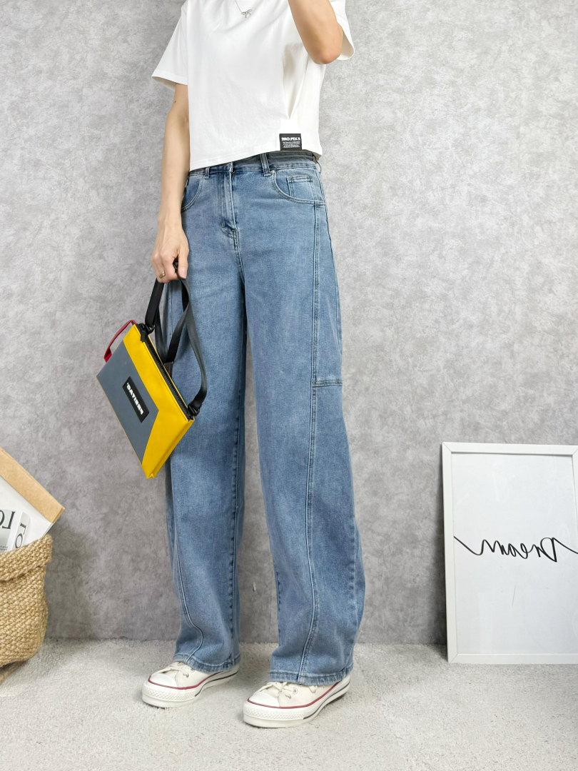 想找修飾感的挺布彎刀褲