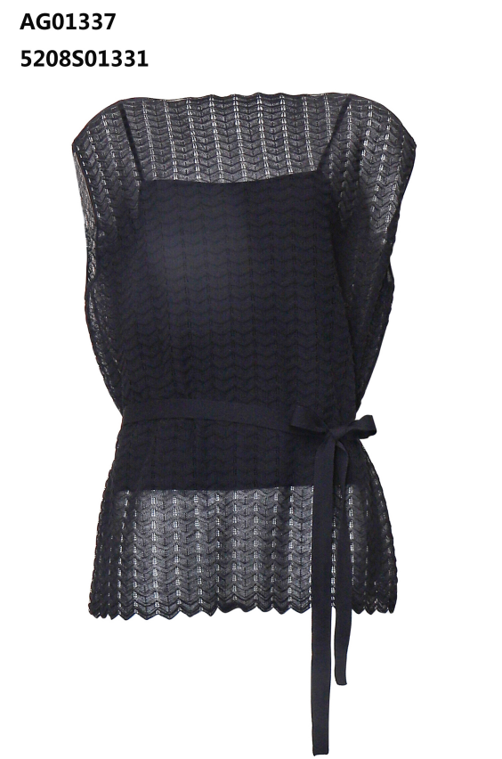 YH046 Z278 針織兩件套 黑色