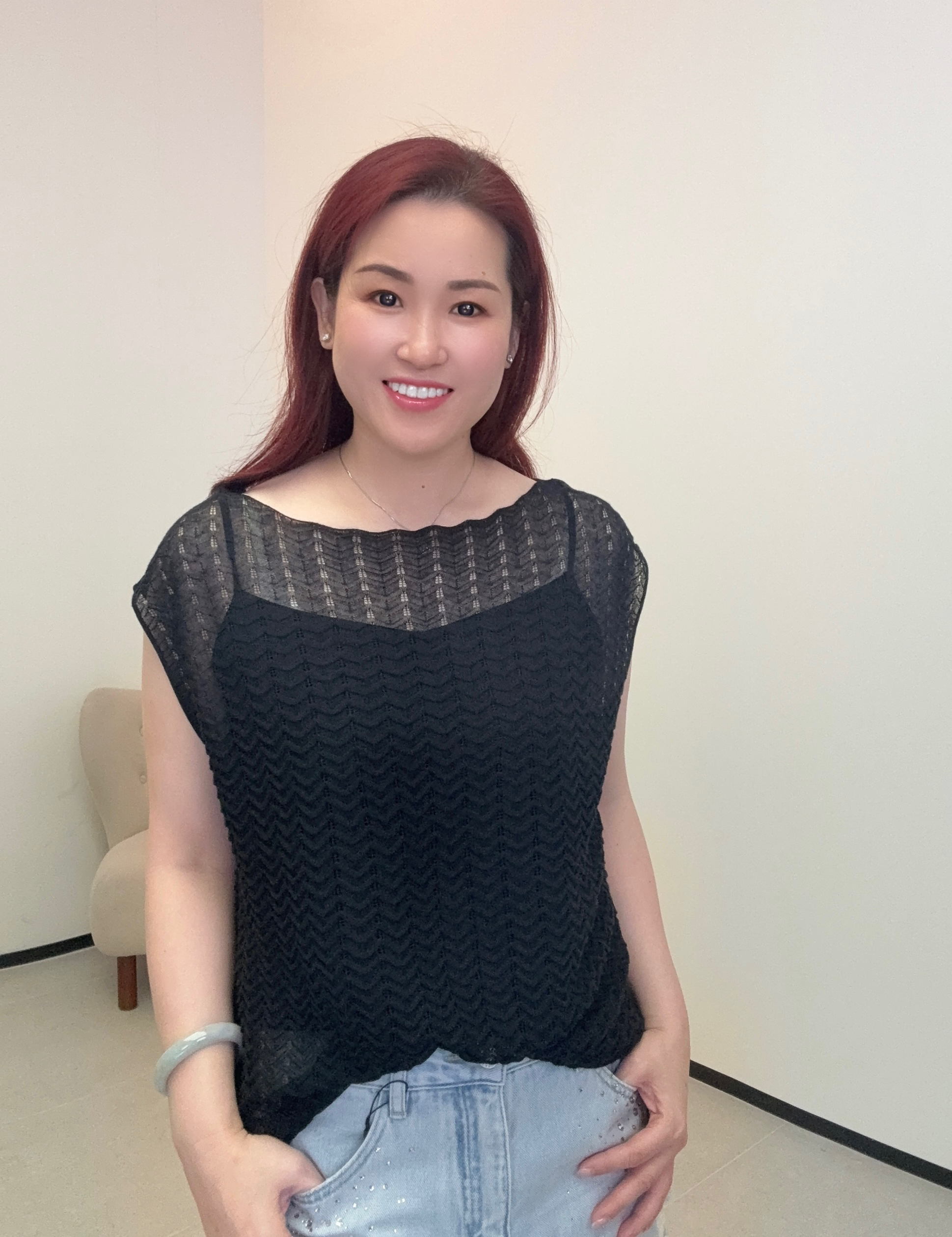 YH046 Z278 針織兩件套 黑色