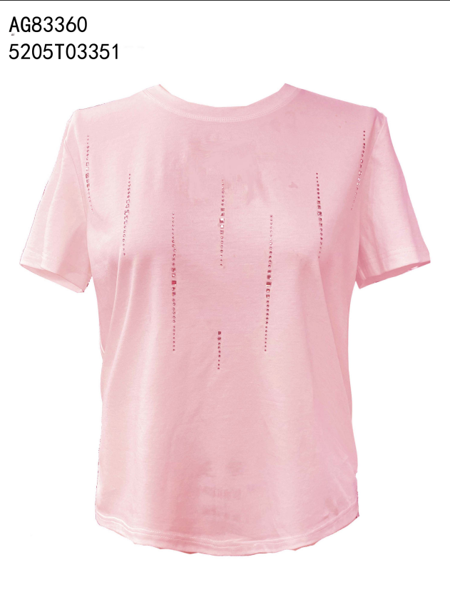 YH053 Z189 短袖T恤 粉色
