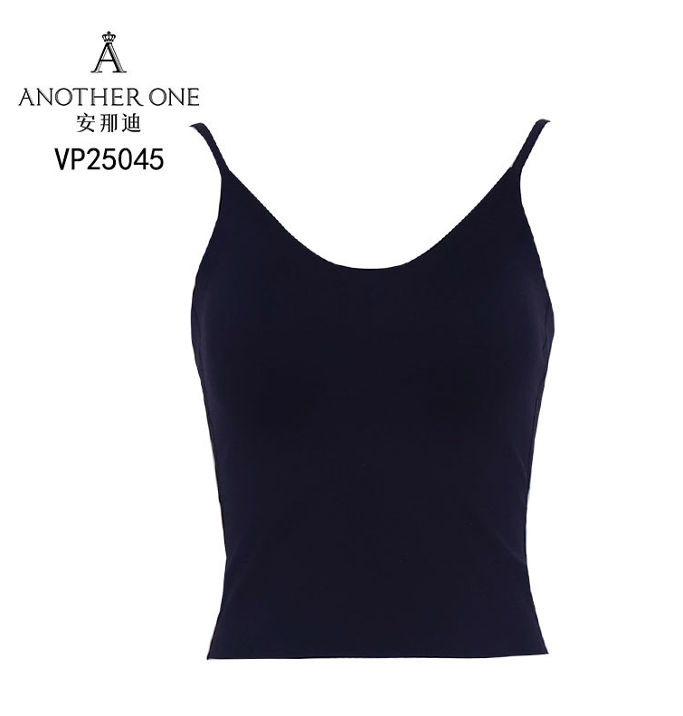 YH062 V45 舒適無痕美背 黑色 Free Size