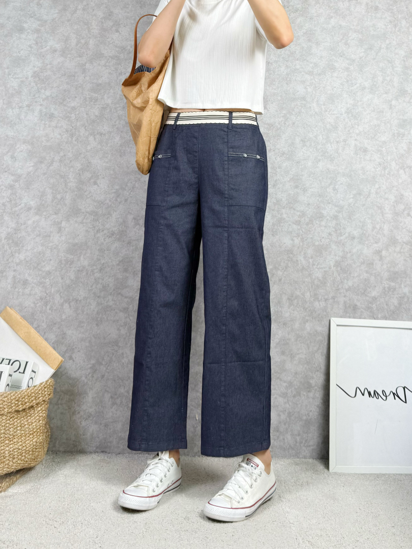 透氣不悶熱日常百搭系列★輕薄舒適寬褲