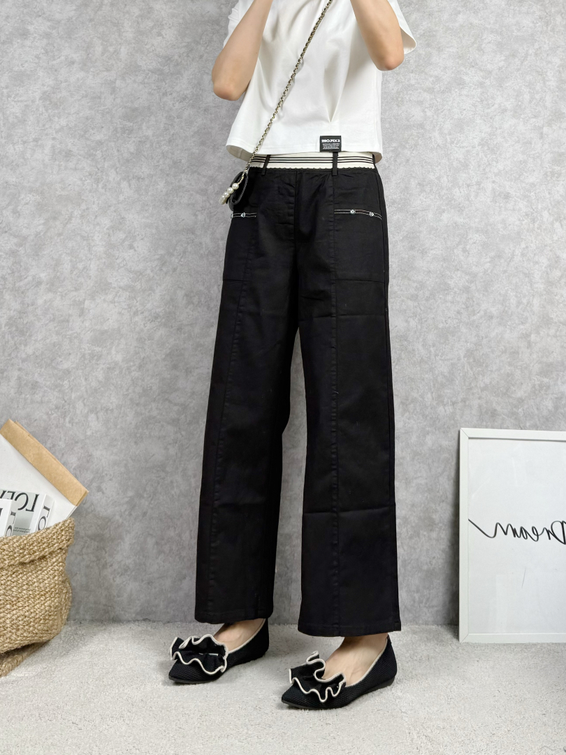 透氣不悶熱日常百搭系列★輕薄舒適寬褲