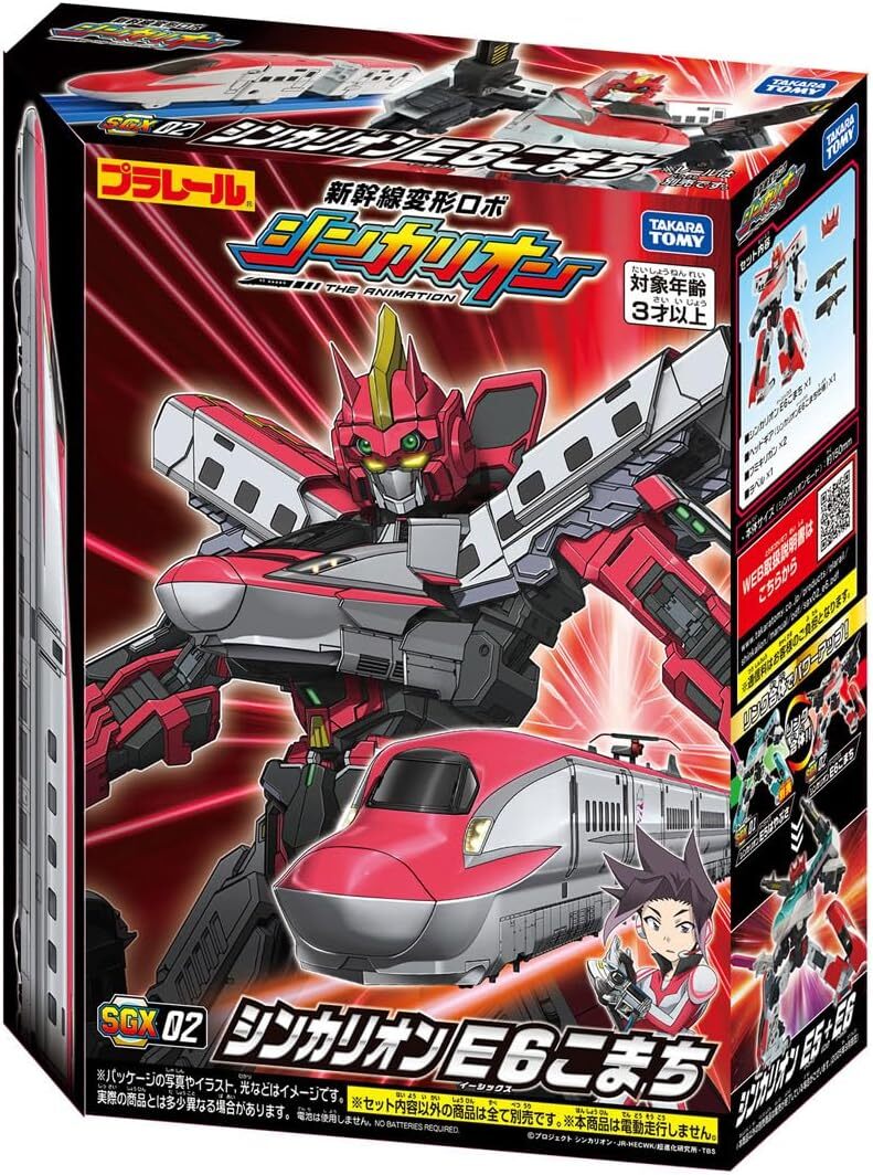 《 TAKARA TOMY 》 SGX02-新幹線變形機器人E6小町號(2026復刻版)