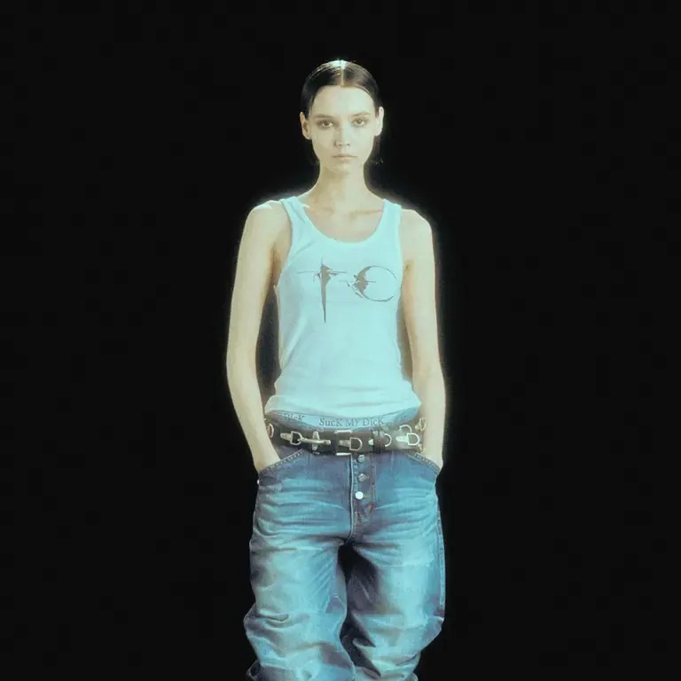 Thug Club｜TC Not Easy Tank Women (Black/White)