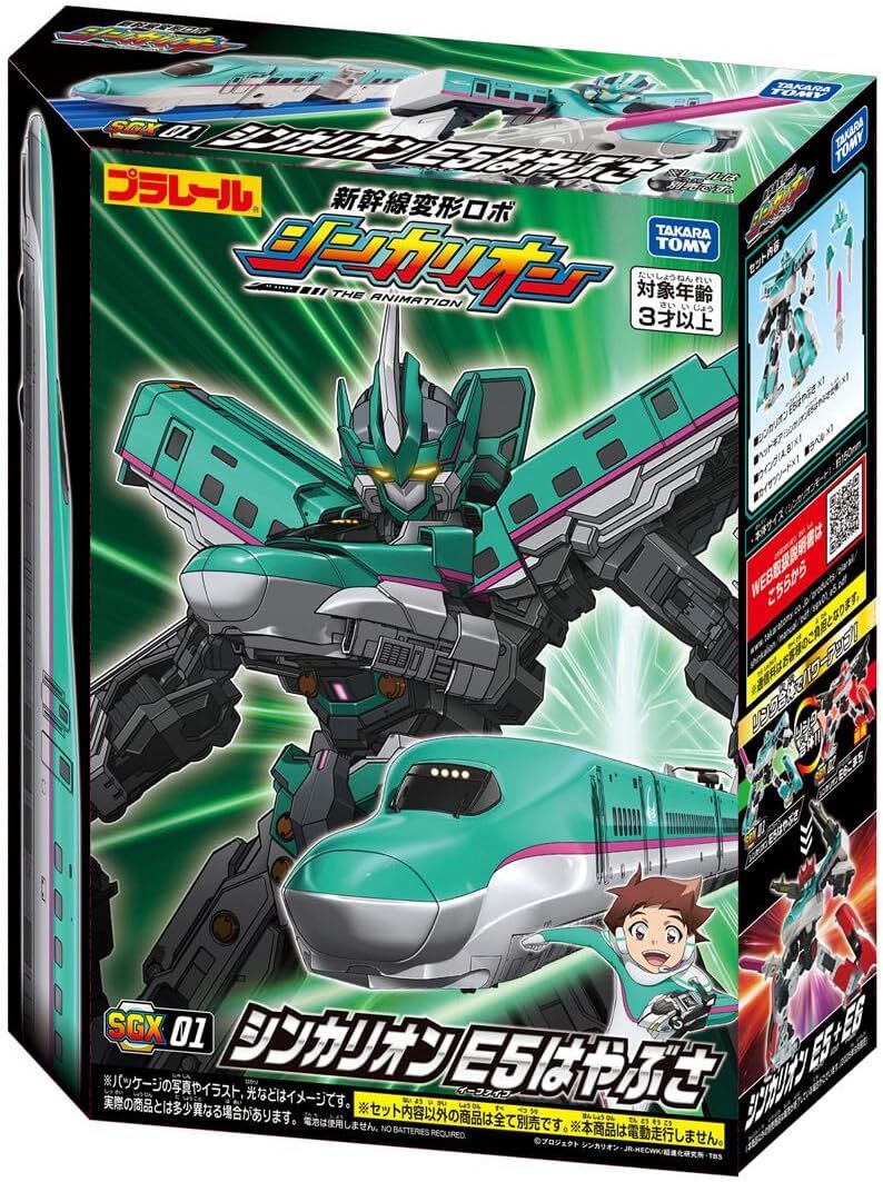 《 TAKARA TOMY 》  SGX01-新幹線變形機器人E5隼號(2026復刻版)