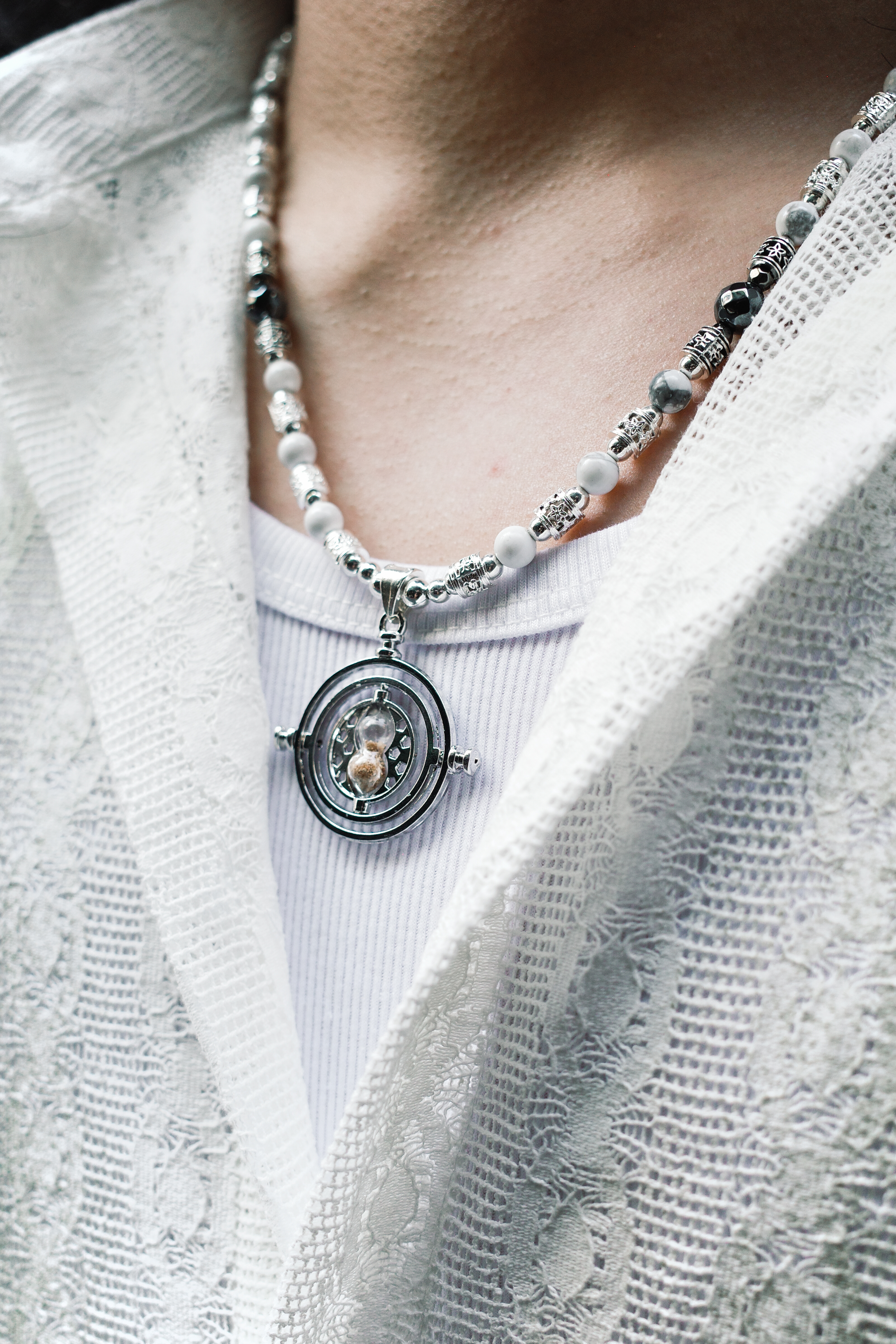 『Always_Good』沙漏 翻轉 串珠 項鍊