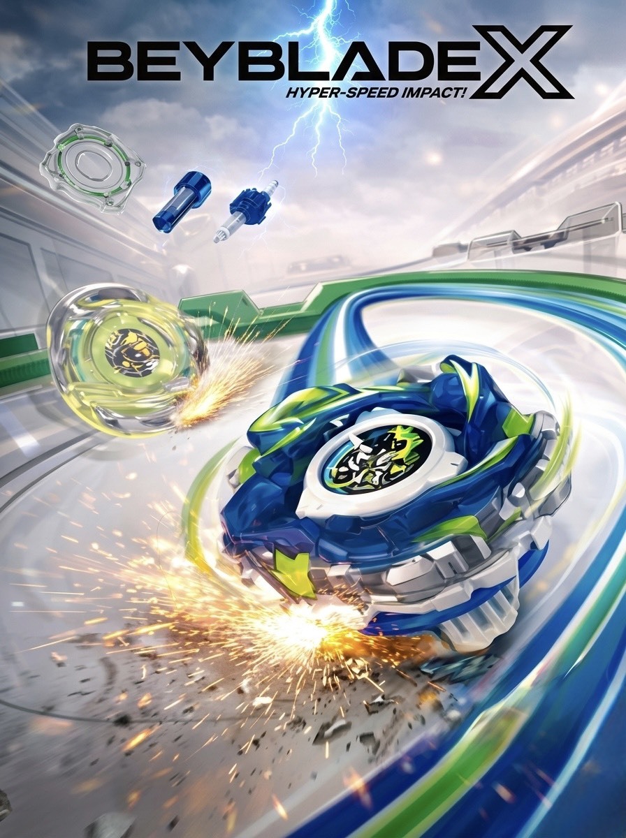 日本BEYBLADE X 戰鬥陀螺CX-16 極限衝擊對戰套組