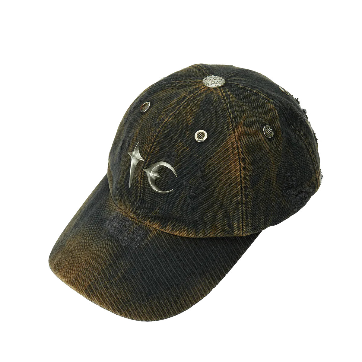 Thug Club｜TC Two Tone Washed Cap (Rust Black)