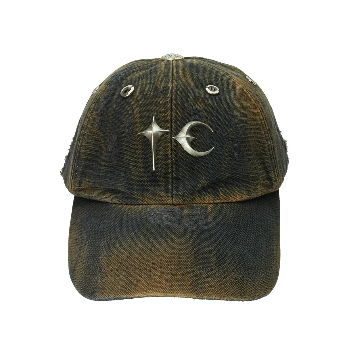 Thug Club｜TC Two Tone Washed Cap (Rust Black)