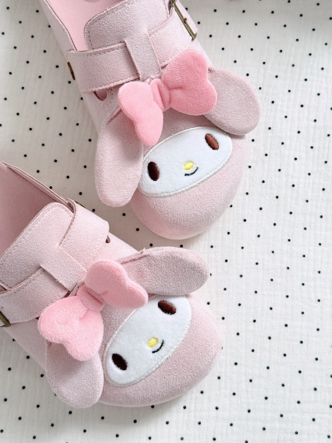 正版授權 SANRIO 最新發售 美樂蒂 軟木 勃肯鞋